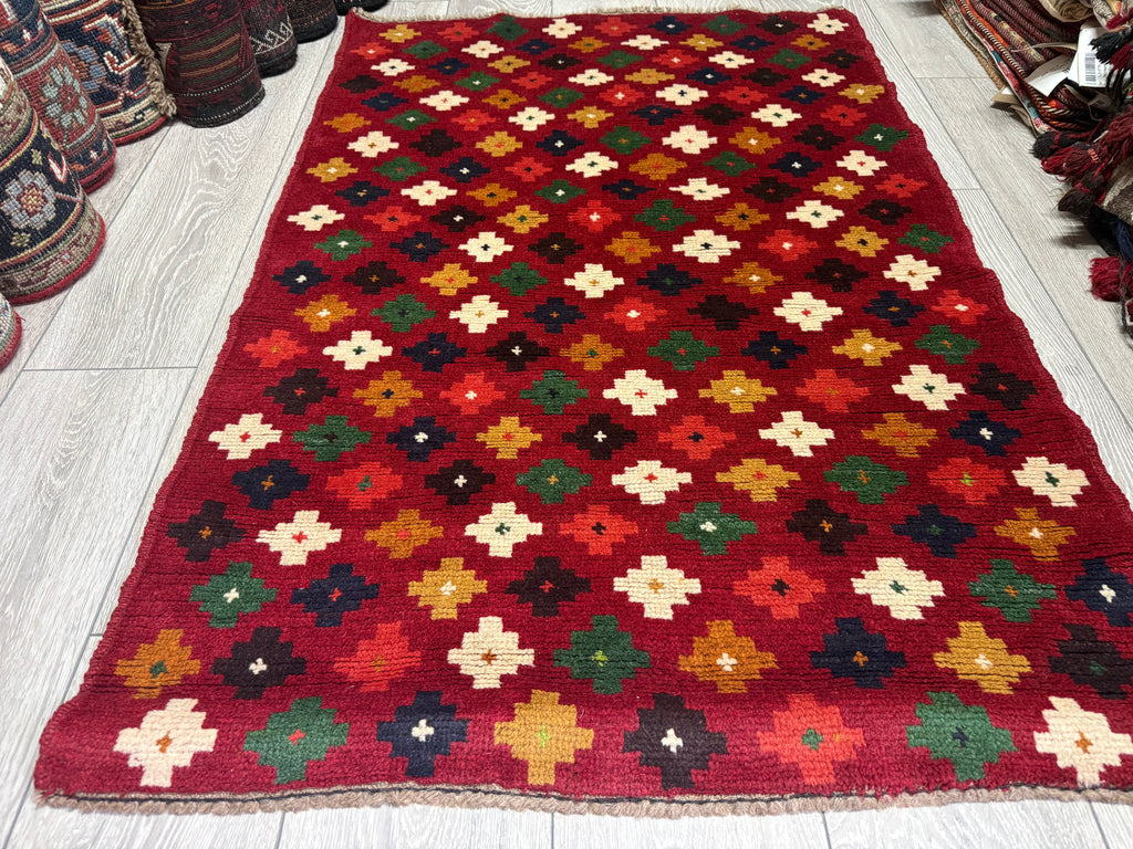 Afghan Belouch Gabbeh 100% wool 135x85cm