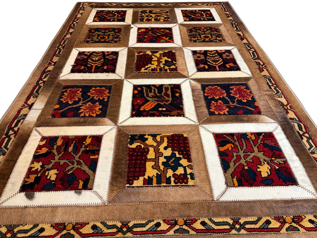 Persian Bakhtiari Garden design Rug 184×122 cm