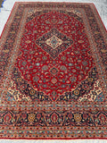 Persian Kashan Ardekan Handmade Rug size: 357x243cm