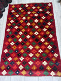 Afghan Belouch Gabbeh 100% wool 135x85cm