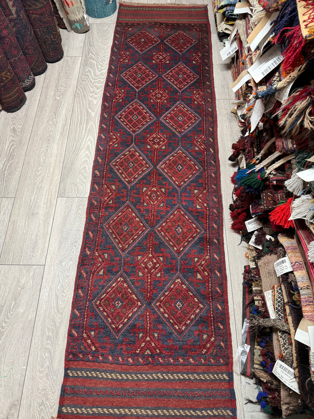 Afghan Mushwani Karokhi Runner – 234x60 cm