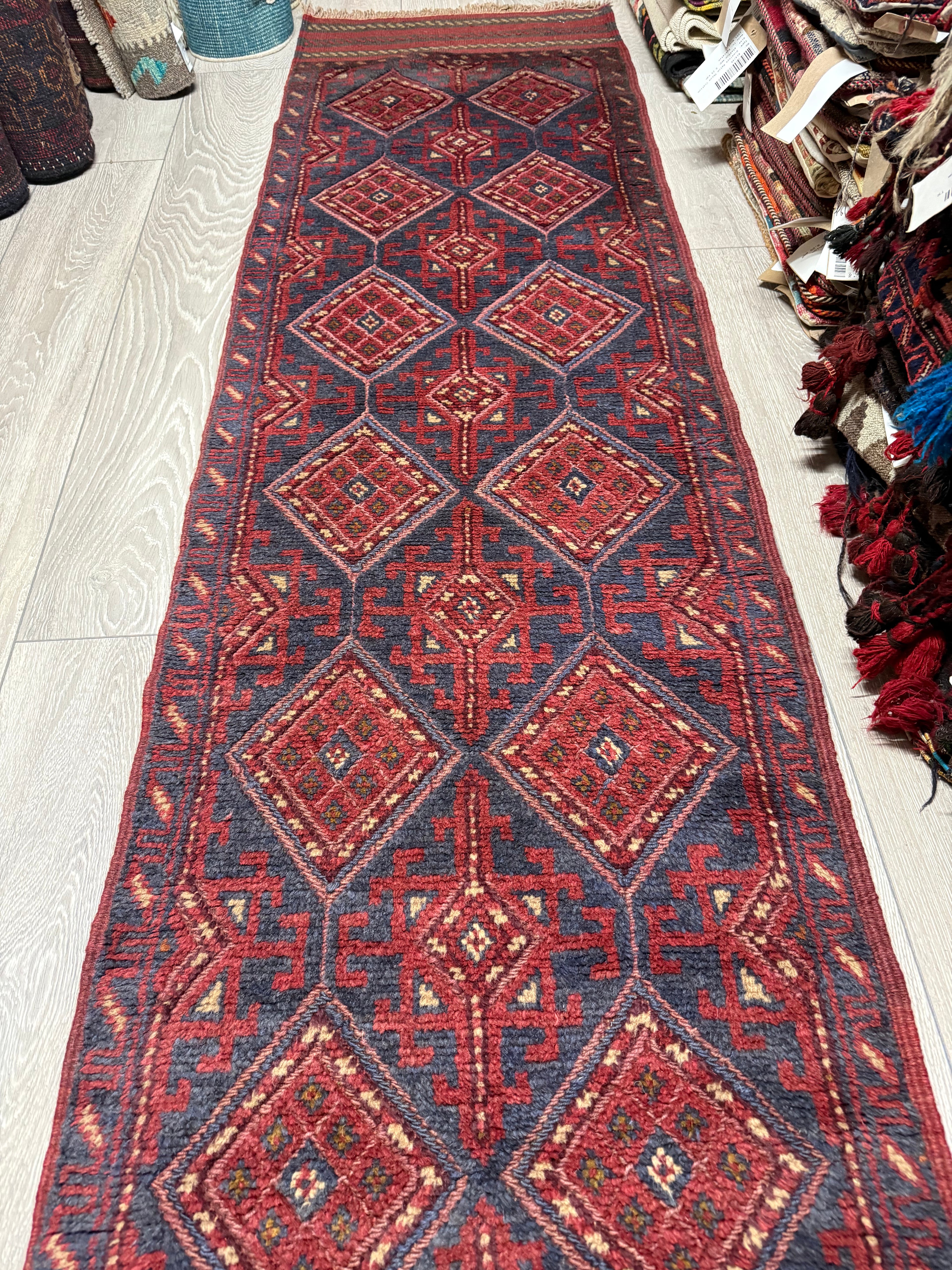 Afghan Mushwani Karokhi Runner – 234x60 cm