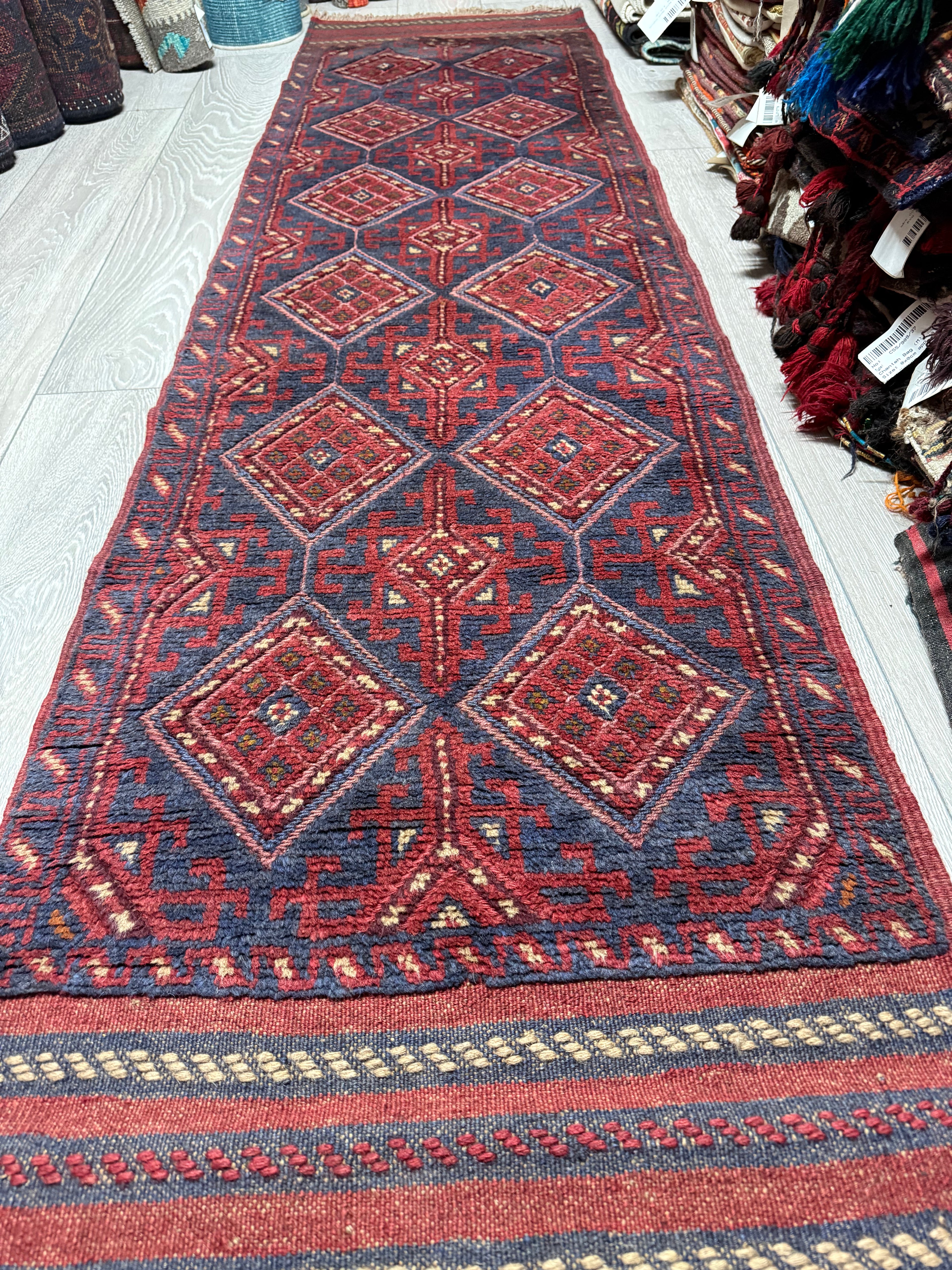 Afghan Mushwani Karokhi Runner – 234x60 cm
