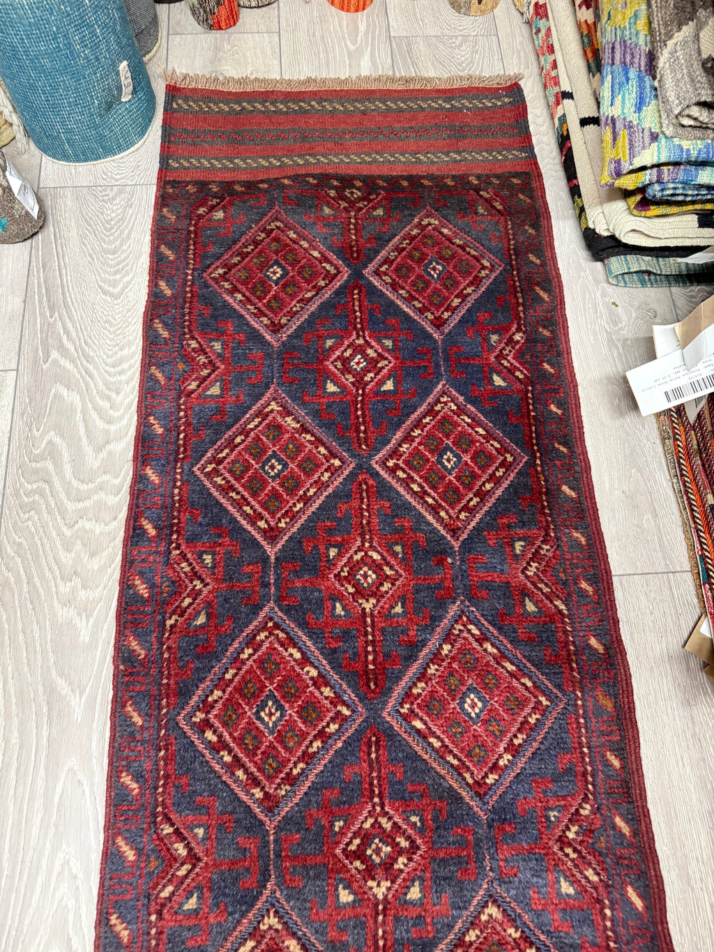 Afghan Mushwani Karokhi Runner – 234x60 cm